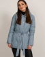 Демісезонна куртка жіноча блакитна-3