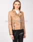 Куртка жіноча із еко-шкіри англійський комір-3