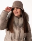 Жіноча зимова шапка з екохутра-5