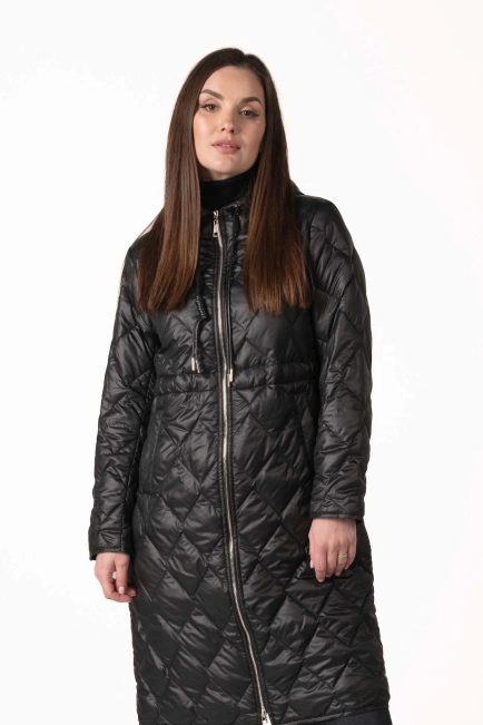 Куртка демісезонна з капюшоном та куліскою-1