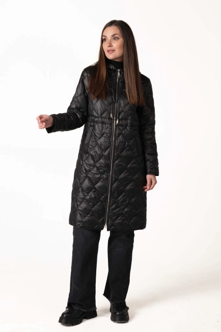 Куртка демісезонна з капюшоном та куліскою-3