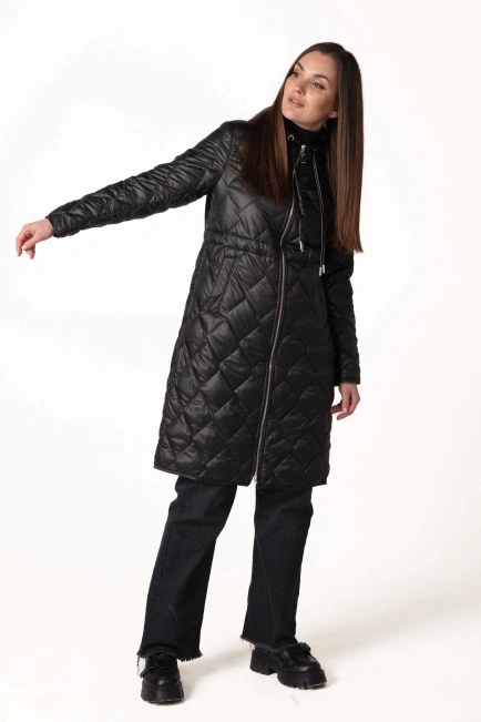 Куртка демісезонна з капюшоном та куліскою-7