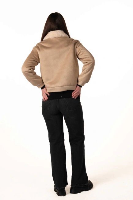 Жіноча екодублянка на гудзиках-2