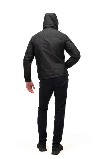 Демісезонна куртка темно-синього кольору-2