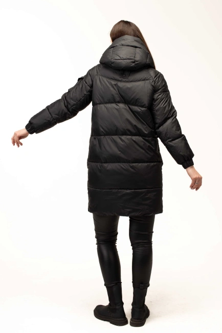 иопуховик с капюшоном и декоративным элементом-2