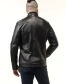 Кожаная куртка мужская с воротником-6