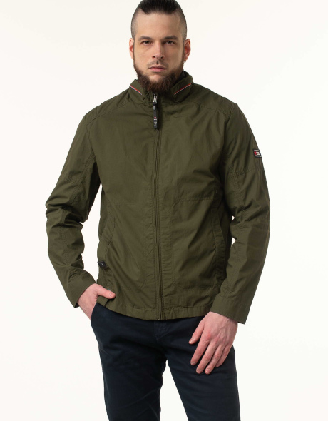 Чоловіча вітровка в кольорі хакі