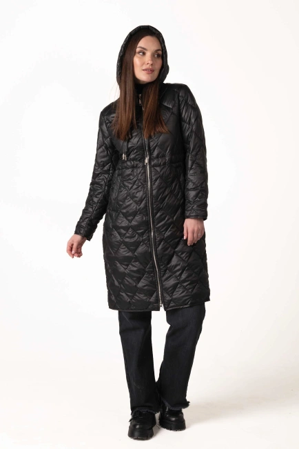 Куртка демісезонна з капюшоном та куліскою-6