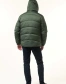 Зимова куртка з біопухом зеленого кольору-2